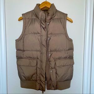 GAP Puffer Jacket Taupe Medium